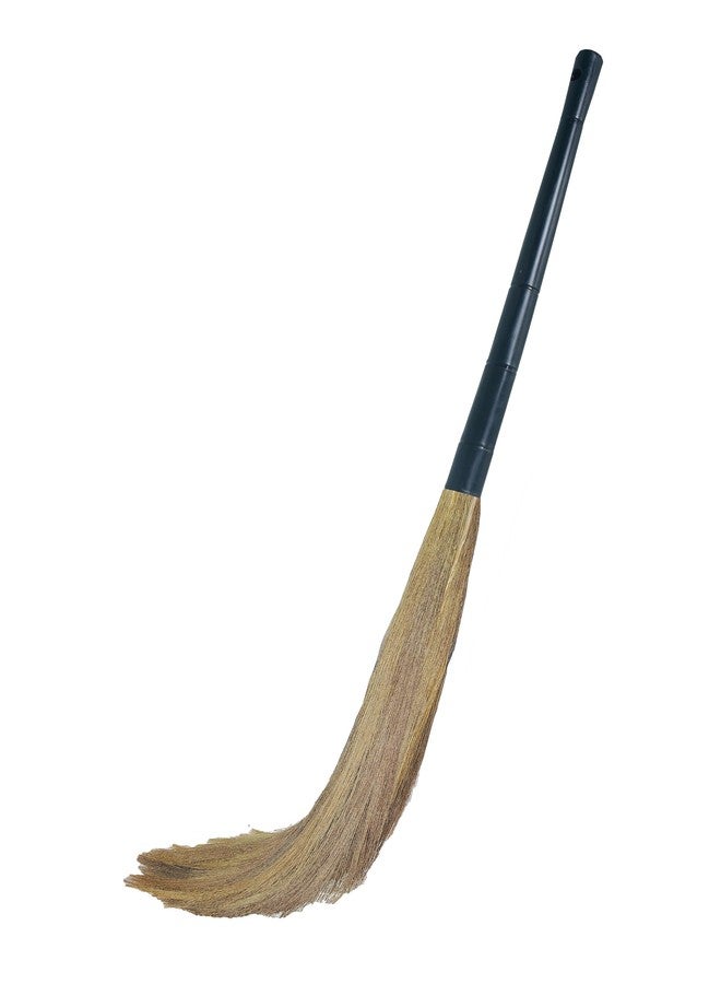 UMD 07 Classic Rooster Broom Heavy Duty Long Grass with Strong Plastic Handle for Dust Removal, Ceiling and Floor Cleaning, Phool jhadu Pack of 1 (1) - Image 1